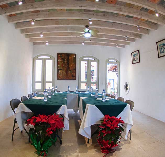 Salón de Juntas - Hotel Villa Mirasol en San Miguel de Allende Guanajuato